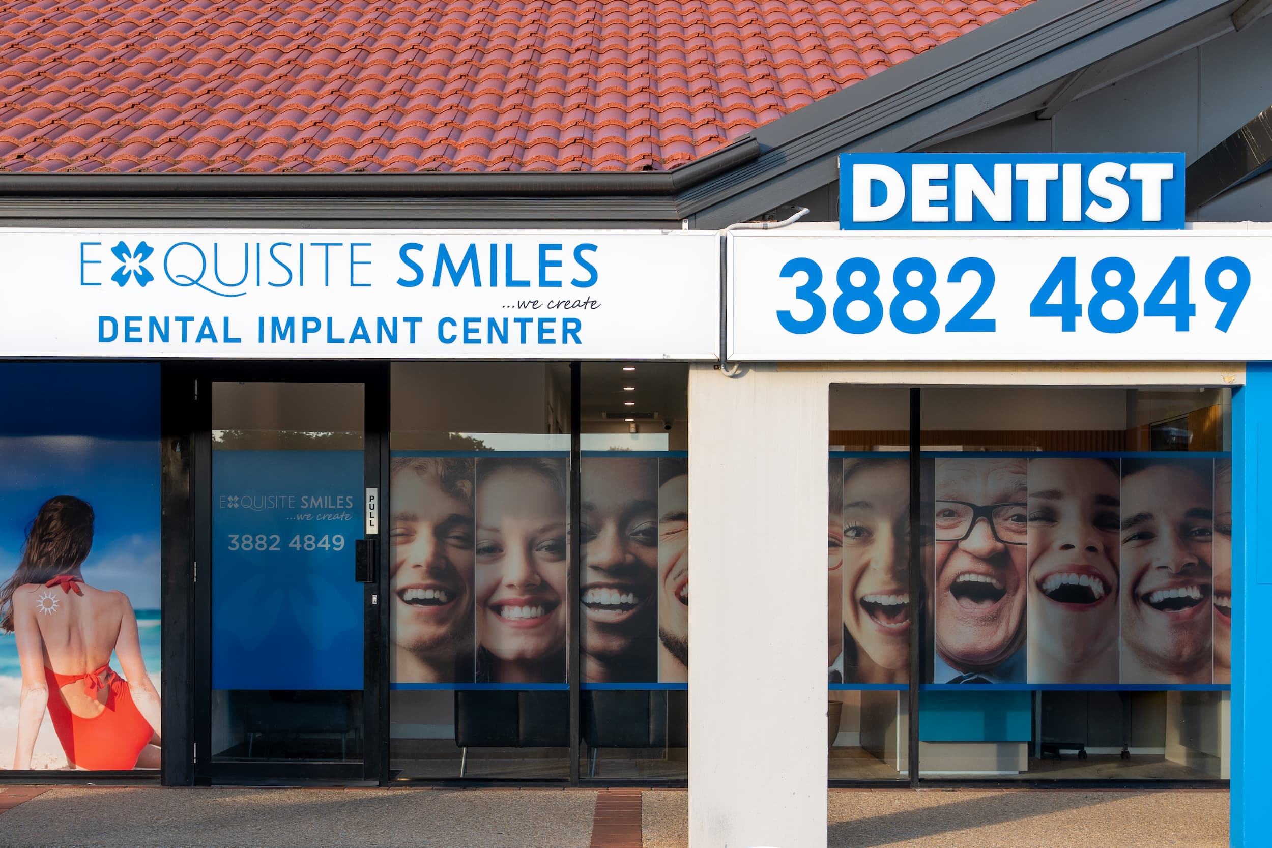 Exquisite Smiles Warner dental clinic exterior and signage