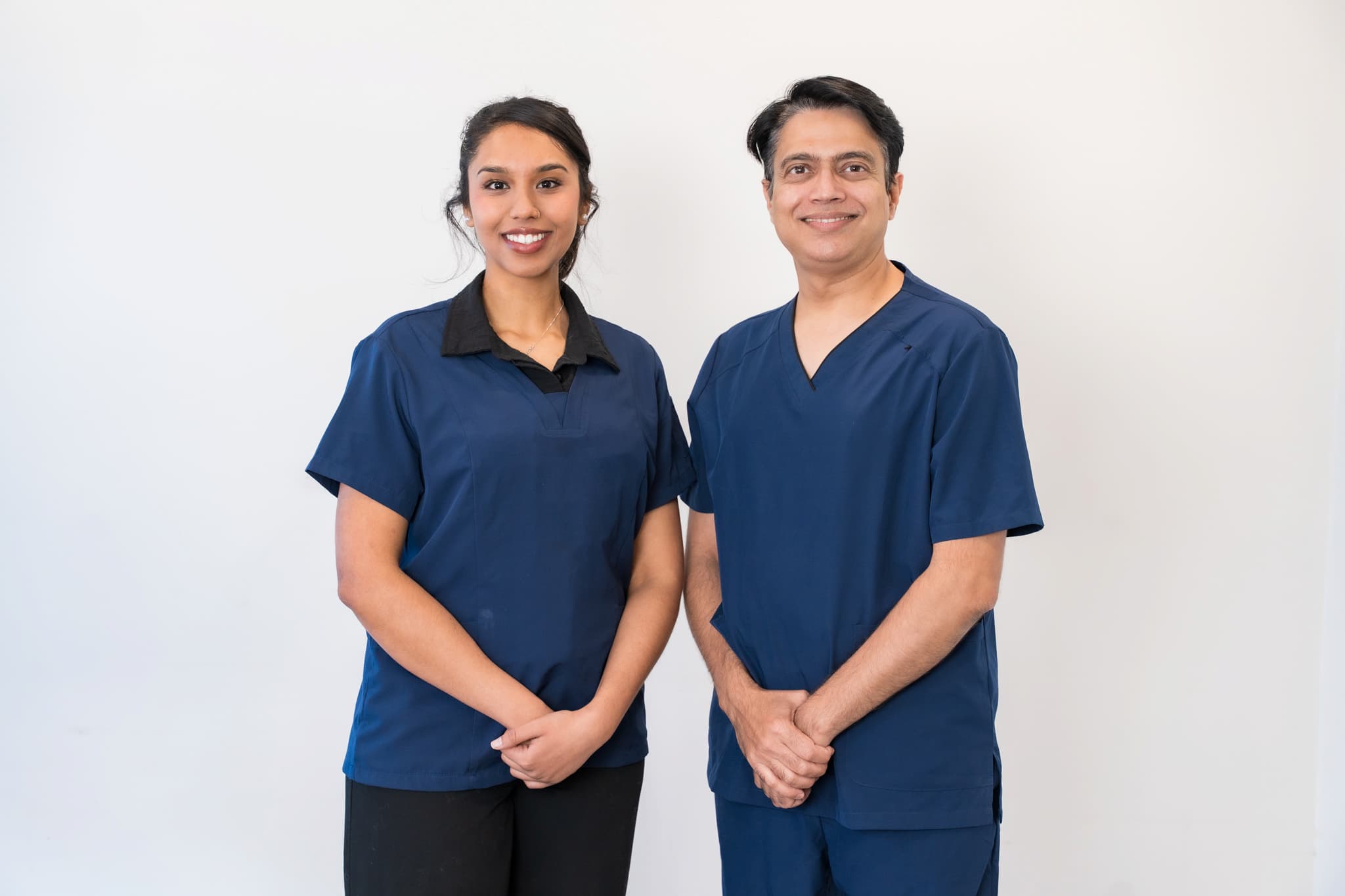 Dr Vaidehi Trivedi and Dr Rajeev Bhandare Warner dentists at Exquisite Smiles